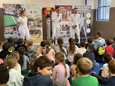 Šerm s olympionikem J. Beranem