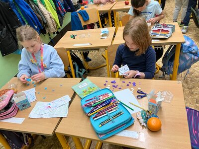 V družině stavíme zvířátka